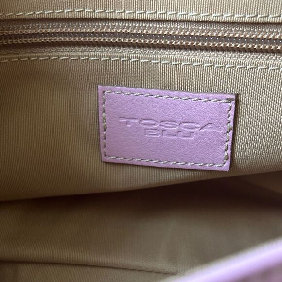 Tosca Blu pale pink Leather shoulder Handbag - Picture 11 of 16